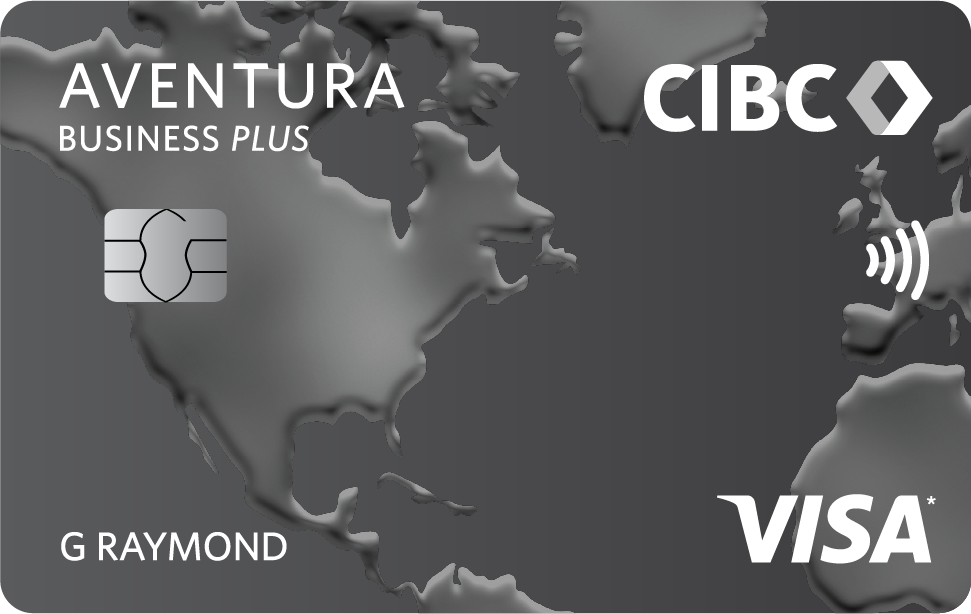 Carte Aventura CIBC Visa pour PME Plus.