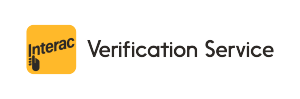 Interac verification service app logo.