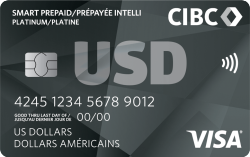 Carte prépayée de voyage Intelli CIBC Visa pour étudiants