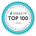Among the Global Top 100 Gender Equality logo