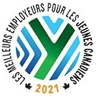 Logo Les meilleurs employeurs pour les jeunes Canadiens.