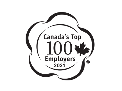 Canada’s Top 100 Employers 2021.
