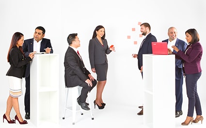 A group of CIBC employees.