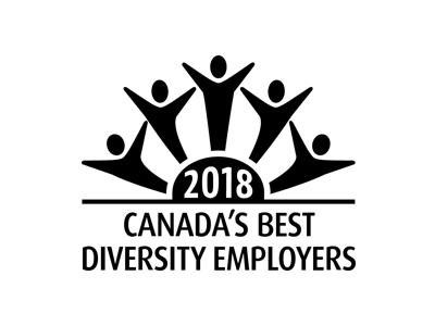 Logo: Canada's Best Diversity Employers 2018