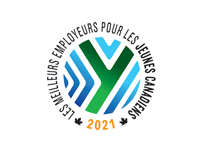 Logo: Canada's Top Employers for Young People 2021