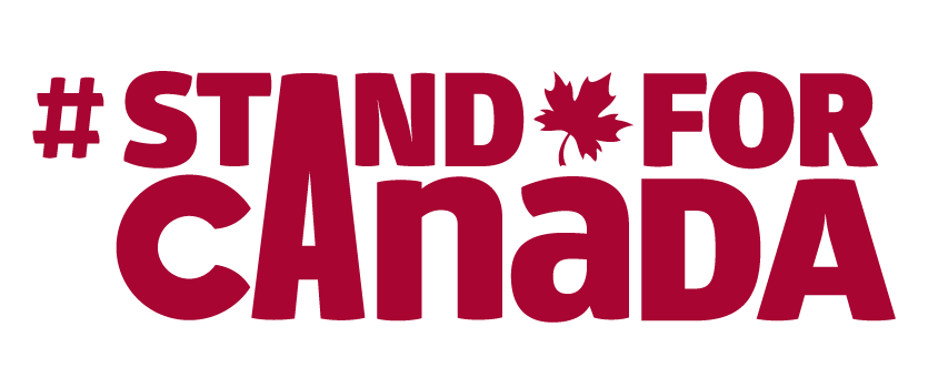 Hashtag Stand for Canada