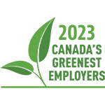 2023 Canada’s Greenest Employers award logo.