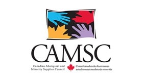 Logo du Conseil canadien des fournisseurs autochtones et de minorités visibles