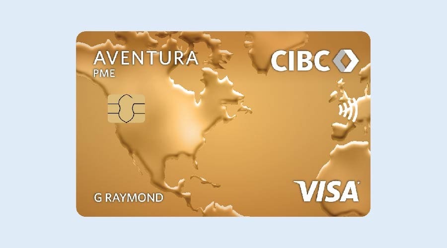  Carte AventuraMD CIBC Visa* pour PME.