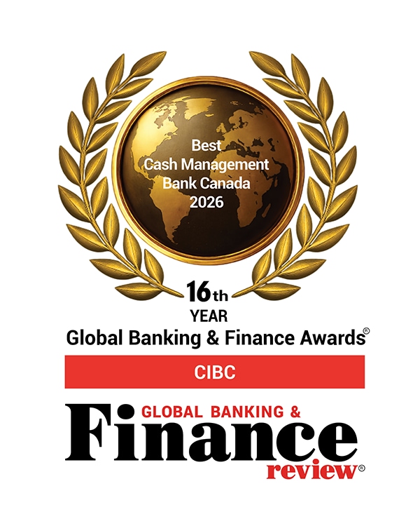 Best Cash Management Bank Canada 2026. Global Banking and Finance Review.