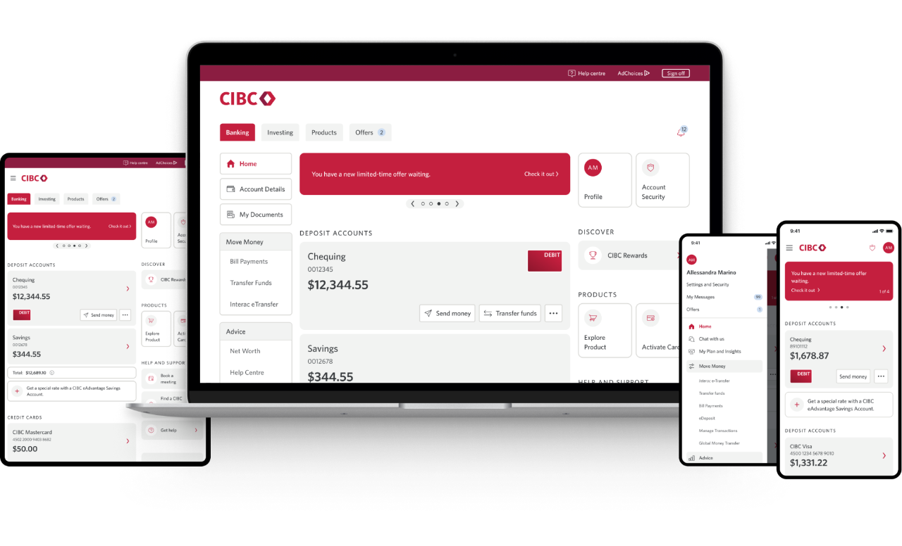 New Digital Banking Features CIBC
