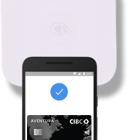 Un écran de téléphone affiche un paiement avec Google Pay