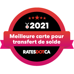 Logo de la meilleure carte pour virement de solde en 2021 selon Rates.ca.