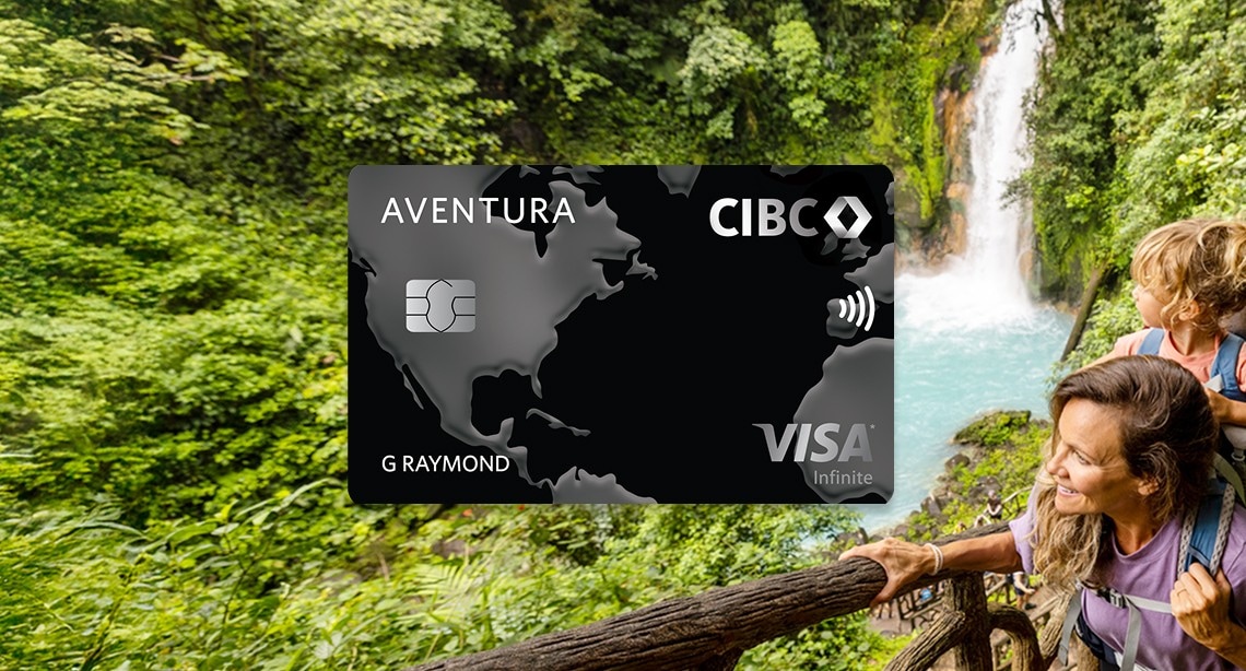 CIBC Aventura Visa Infinite Card.
