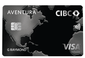 CIBC Aventura Visa Infinite card.