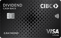 CIBC Dividend Visa Infinite Card.