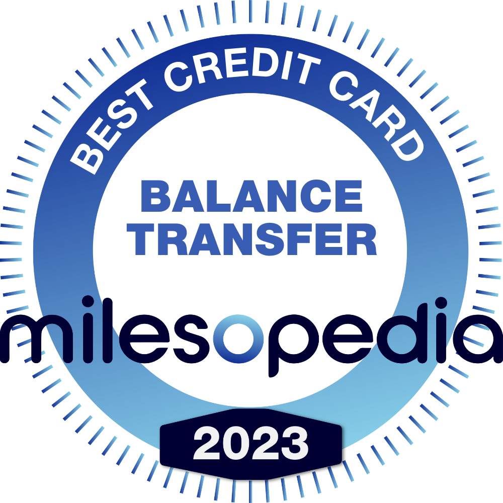  Best Credit Card Balance Transfer 2023 Milesopedia logo.