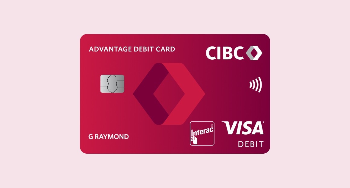CIBC Advantage Debit Card.