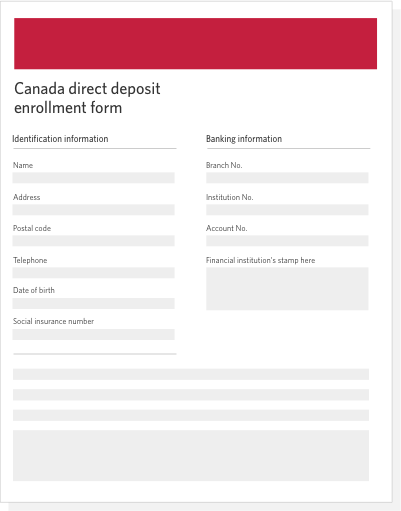 set up your direct deposit cibc