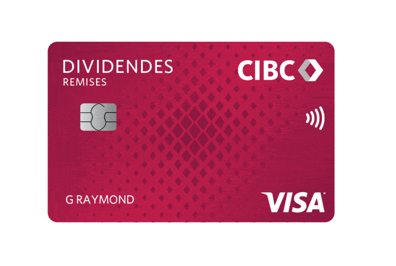 Une carte Dividendes CIBC Visa se transforme en carte-cadeau Skip.