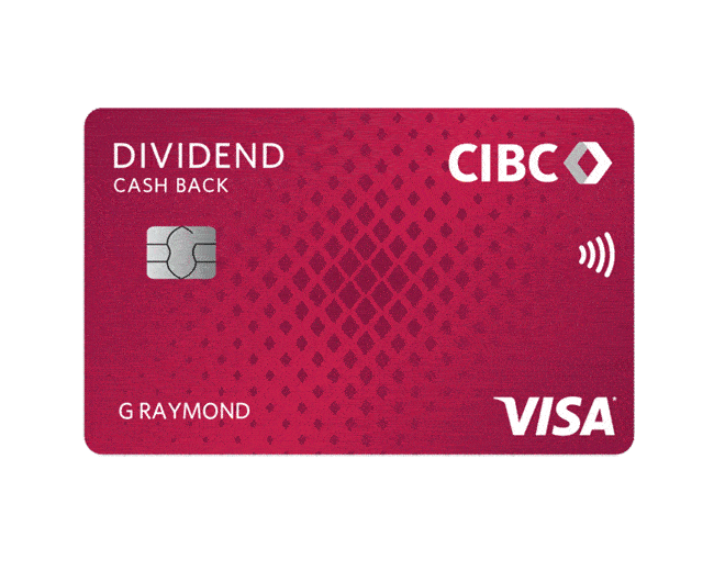 A CIBC credit card rotates and becomes a Skip Gift Card.