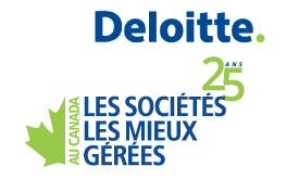 Logo du vingt-cinquième anniversaire du concours Les Sociétés les mieux gérées au Canada.