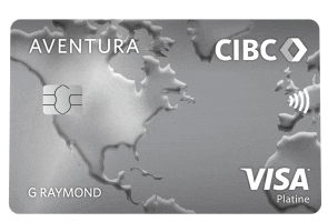 Carte Aventura CIBC Visa pour étudiants.