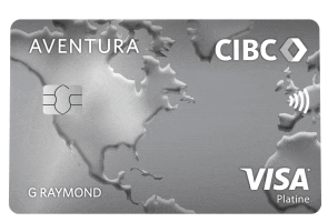 Carte Aventura CIBC Visa pour étudiants.