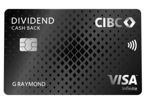  CIBC Dividend Visa Infinite Card.