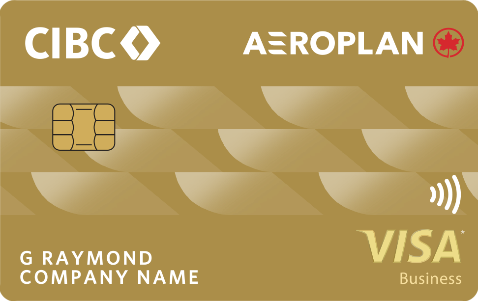 CIBC Aeroplan Visa Business Card.