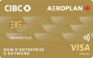 Carte Aéro Or CIBC Visa pour PME Plus