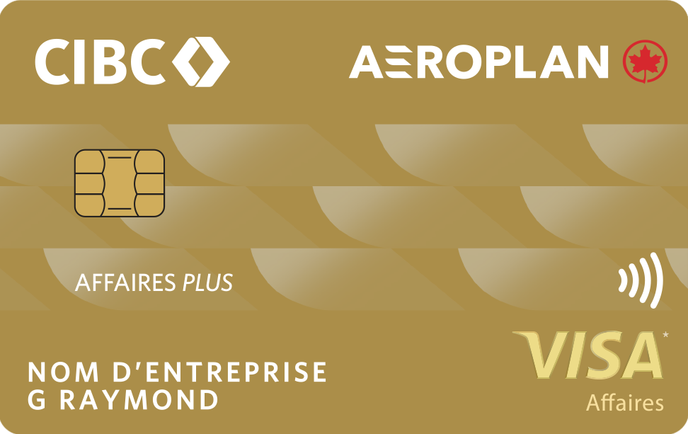 CIBC Aeroplan Visa Business Plus Card.