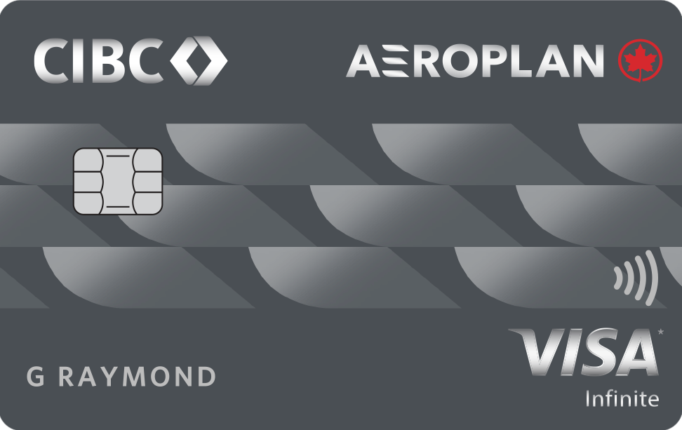 Carte de crédit Visa Infinite Aéroplan.