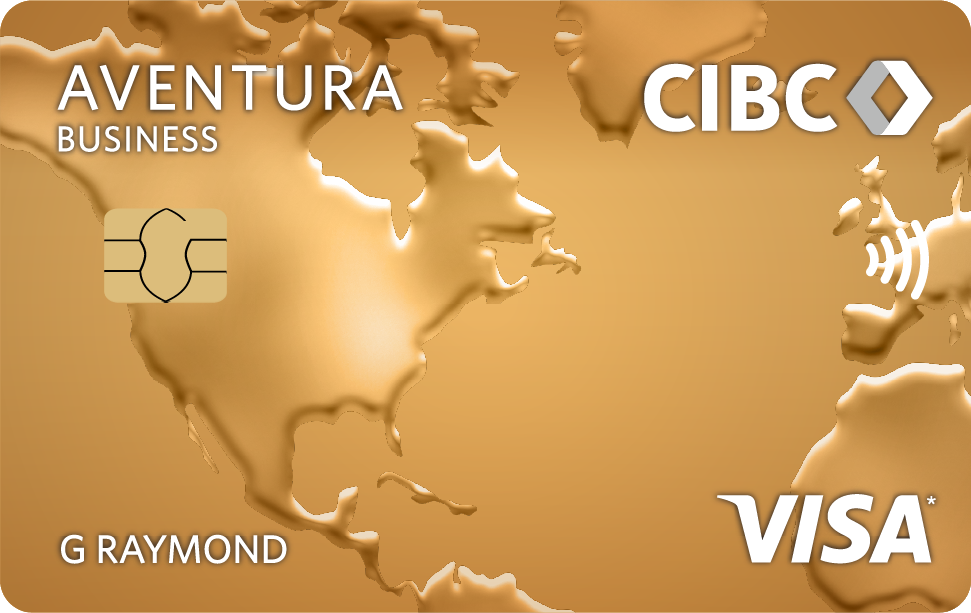 CIBC Aventura Visa Card for Business.