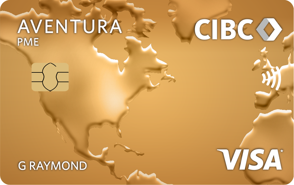CIBC Aventura Visa Card for Business.
