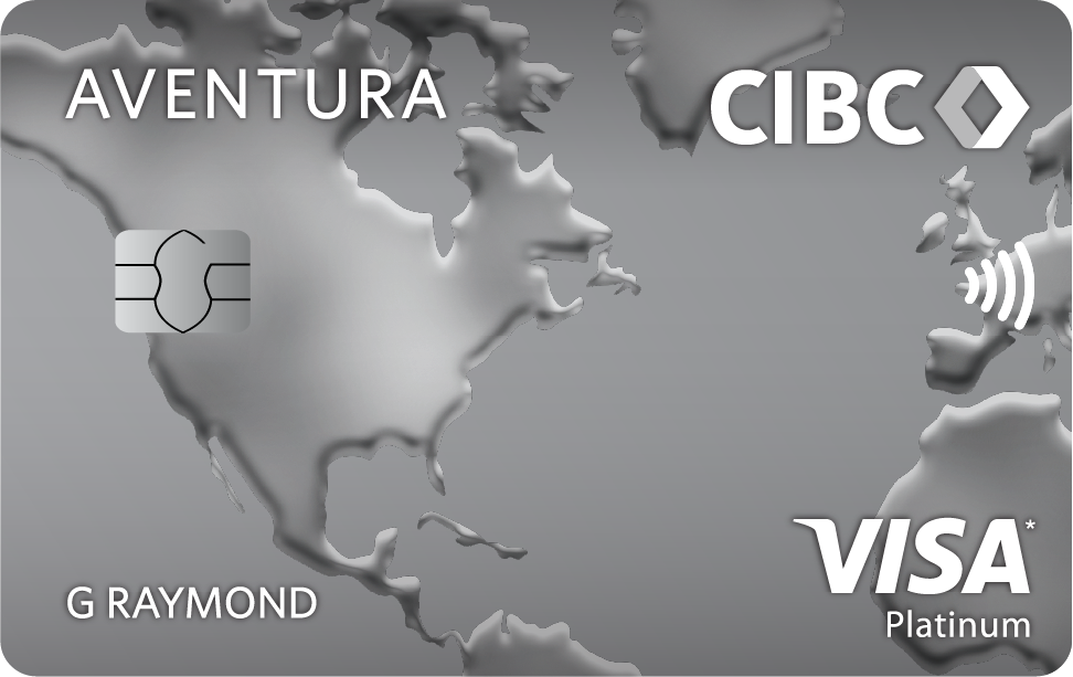 Carte Aventura CIBC Visa.