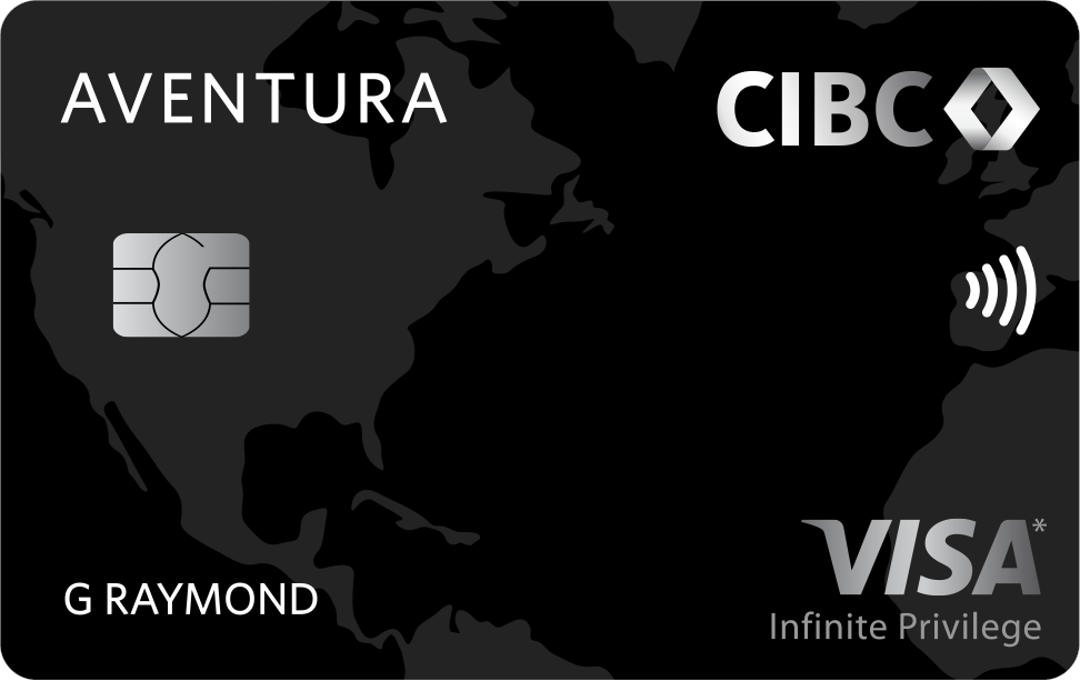 Carte Aventura CIBC Visa Infinite Privilege.