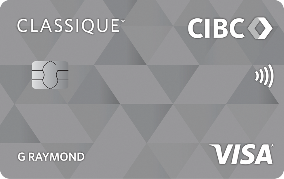 Carte Classique CIBC Visa.