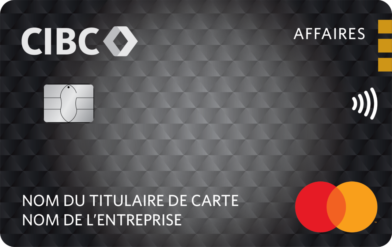 Carte d’affaires CIBC Costco Mastercard