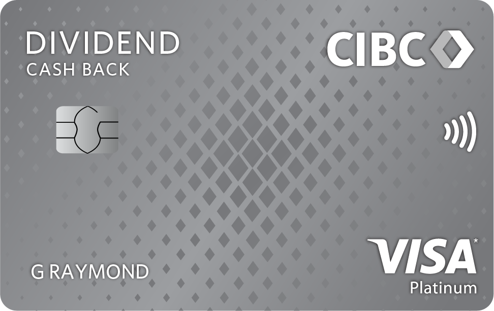 CIBC Dividend Platinum Visa Card.