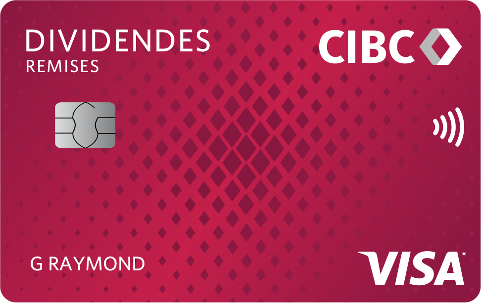 CIBC Dividend Visa Card.