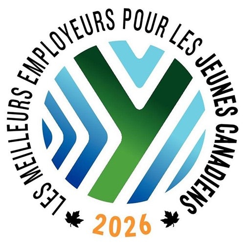 Les meilleurs employeurs pour les jeunes Canadiens 2026.