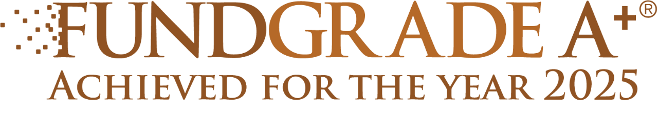 Fundgrade A+ Achieved for the Year 2025 logo.