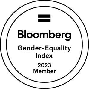  Logo Bloomberg Gender-Equality Index 2023.