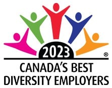 2023 Canada’s Best Diversity Employers award logo.