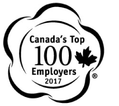 Canada's Top 100 Employers 2017.