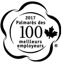 Le palmarès des 100 meilleurs employeurs au Canada en 2017