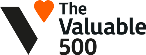 The Valuable 500 logo.