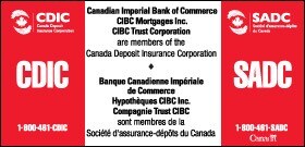 CIBC, C D I C badge