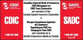 Attestation que la Banque C I B C est membre de la S A D C